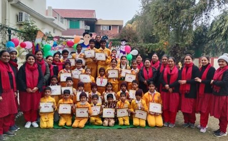 हल्द्वानी: लॉर्ड कृष्णा पब्लिक स्कूल के खेल वार्षिकोत्सव का शानदार समापन