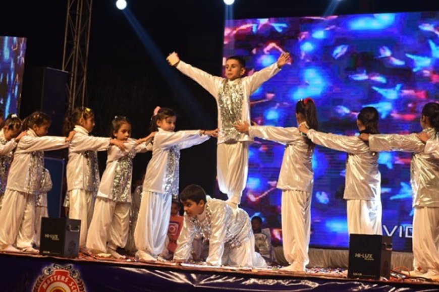 द मास्टर्स स्कूल वार्षिकोत्सव: ‘नव स्पंदन’ ने मोहा मन, मेधावी छात्र सम्मानित