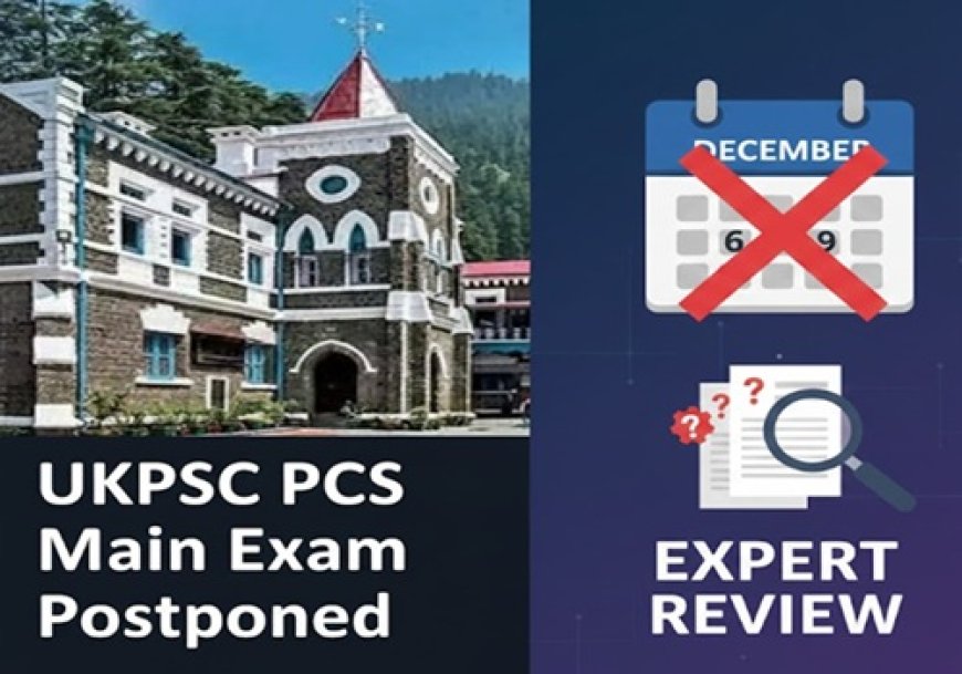 हाईकोर्ट का बड़ा फैसला: UKPSC मुख्य परीक्षा स्थगित, क्या है मामला ?