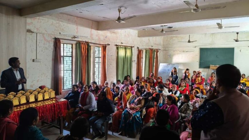 हल्द्वानी: आदर्श महिला प्रेरक समूह के अंतर्गत सुनीता और रेखा आर्या ने बाजी मारी