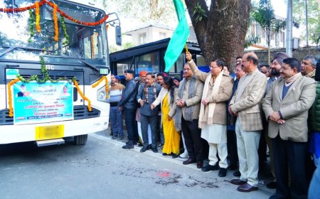 उत्तराखंड : नए साल पर बड़ी सौगात, परिवहन निगम के बेड़े में शामिल हुईं 112 नई बसें