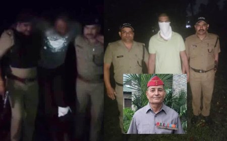 ब्रिगेडियर जोशी मर्डर केस में दो फरार आरोपियों की गिरफ्तारी, एनकाउंटर में एक घायल