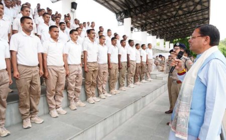 मुख्यमंत्री का संदेश: पुलिस कांस्टेबलों को कानून व्यवस्था और ट्रैफिक प्रबंधन पर दें ध्यान