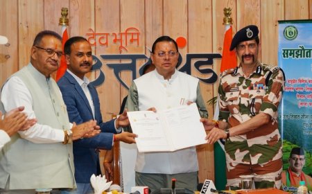 भारत-तिब्बत सीमा पुलिस बल और उत्तराखंड औद्यानिक परिषद के बीच MoU: जवानों को मिलने वाले ताज़े फल एवं सब्जियाँ
