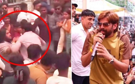 DAV कॉलेज के छात्रसंघ समारोह में हरियाणवी सिंगर मासूम शर्मा का अभद्र व्यवहार, मच गया हंगामा