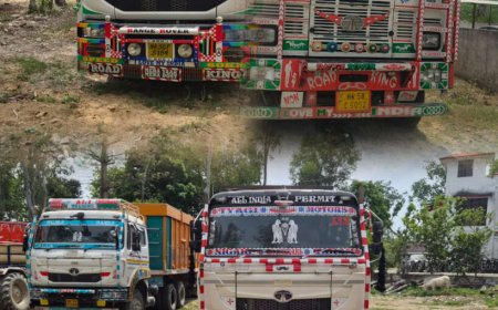 उत्तराखंड में ओवरलोड खनन वाहनों पर बड़ी कार्रवाई, चार ट्रक सीज़