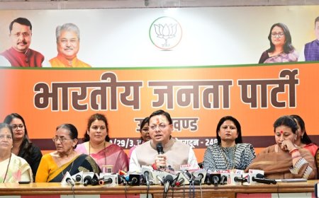 सीएम धामी ने नारी शक्ति वंदन अधिनियम पर विपक्ष को दिया जवाब, महिला अधिकारों में बाधक बनेगा कोई नहीं