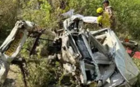 टिहरी जिले में मैक्स खाई में गिरी, आठ लोगों की हुई मौत