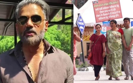 सुनील शेट्टी की चारधाम यात्रा पर सकारात्मक टिप्पणी, व्यवस्थाएं उत्कृष्ट: ऋषिकेश में बयान