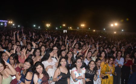 श्री गुरु राम राय विश्वविद्यालय में संगीतमय शाम का जादू