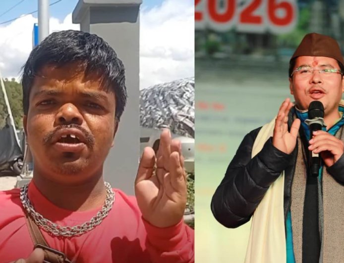 दिव्यांग बीडीसी मेंबर पर बीजेपी विधायक की विवादित टिप्पणी, मच गया बवाल