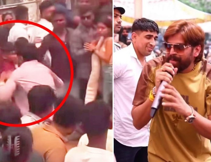 DAV कॉलेज के छात्रसंघ समारोह में हरियाणवी सिंगर मासूम शर्मा का अभद्र व्यवहार, मच गया हंगामा