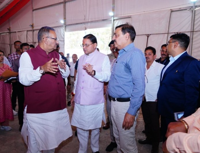 सीएम धामी ने 14 अप्रैल के पीएम मोदी के देहरादून कार्यक्रम की व्यवस्थाओं का लिया जायजा