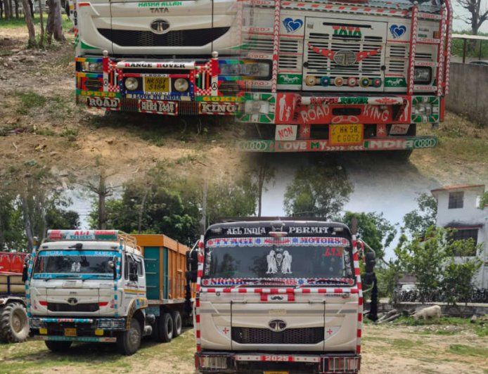उत्तराखंड में ओवरलोड खनन वाहनों पर बड़ी कार्रवाई, चार ट्रक सीज़