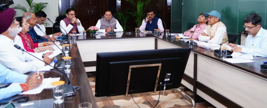 Uttarakhand: मुख्यमंत्री पुष्कर धामी ने नैनीताल और ऊधमसिंहनगर की विधानसभाओं की घोषणाओं की की समीक्षा
