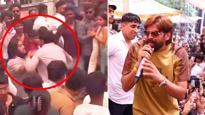 DAV कॉलेज के छात्रसंघ समारोह में हरियाणवी सिंगर मासूम शर्मा का अभद्र व्यवहार, मच गया हंगामा