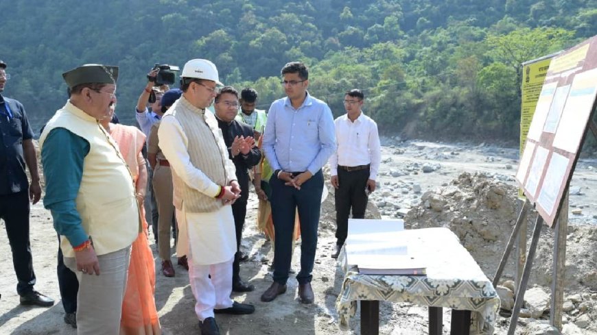 सीएम धामी ने चारधाम यात्रा की तैयारियों का किया निरीक्षण, केदारनाथ यात्रा रहेगी प्लास्टिक मुक्त