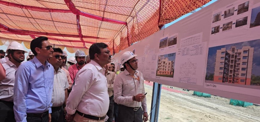 उधम सिंह नगर: मुख्य सचिव आनंद बर्धन का निर्माणाधीन एम्स सैटेलाइट सेंटर का स्थलीय निरीक्षण