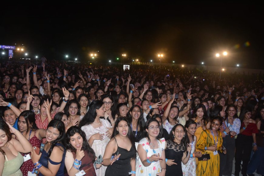 श्री गुरु राम राय विश्वविद्यालय में संगीतमय शाम का जादू