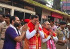 मुख्यमंत्री पुष्कर सिंह धामी ने कामाख्या देवी मंदिर में की पूजा, उत्तराखंड की खुशहाली के लिए मांगी आशिर्वाद