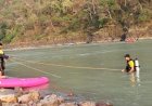 शिवपुरी में गंगा में डूबे राजस्थान के युवक की तलाश में एसडीआरएफ का सर्च ऑपरेशन जारी