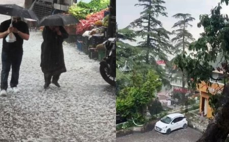 उत्तराखंड में मौसम परिवर्तन: देहरादून व मसूरी में आई बर्फबारी से मिली गर्मी से राहत