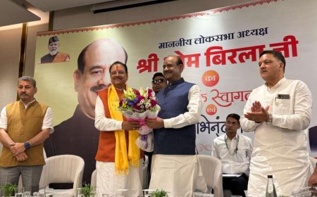 हल्द्वानी में लोकसभा अध्यक्ष ओम बिरला का शानदार स्वागत, सांसद अजय भट्ट के जन्मदिन का आयोजन