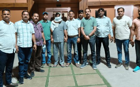 धेनु एग्रो घोटाला: 50 हजार के इनामी फरार आरोपी की गिरफ्तारी