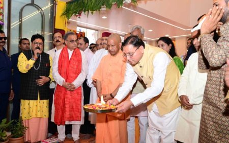 योगी आदित्यनाथ और धामी का यमकेश्वर दौरा: विकास की नई लकीर का शुभारंभ
