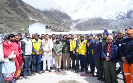 मुख्यमंत्री पुष्कर सिंह धामी ने केदारनाथ धाम में भारत पेट्रोलियम अस्पताल का उद्घाटन, स्वास्थ्य सेवाओं के नए युग की शुरुआत