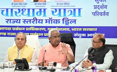 उत्तराखंड सरकार की तैयारी: मानसून और चारधाम यात्रा के लिए उच्चस्तरीय अलर्ट