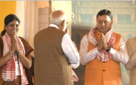 सीएम धामी ने असम में सुशासन और विकास के लिए जताई उम्मीद