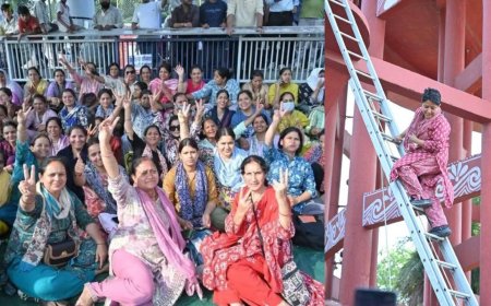 उत्तराखंड में नर्सिंग कर्मचारियों का 160 दिन से चला आ रहा आंदोलन स्थगित, टंकी से उतरे प्रदर्शनकारी