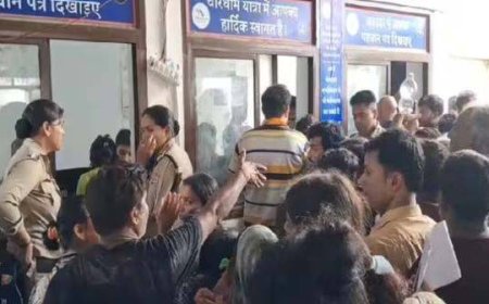 चारधाम यात्रा में बढ़ती भीड़, ऋषिकेश ट्रांजिट कैंप में धक्का-मुक्की की घटनाएँ; नया स्लॉट सिस्टम लागू
