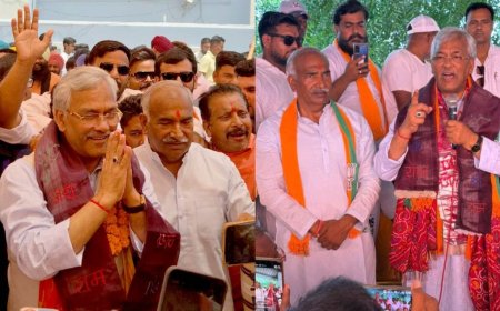गदरपुर में सियासी हलचल: बलूनी के बाद त्रिवेंद्र सिंह रावत का अरविंद पांडे के घर दौरा