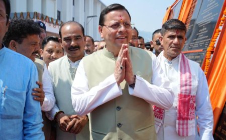 CM धामी ने अल्मोड़ा को दी 138 करोड़ की सौगात, 17 योजनाओं का लोकार्पण, 9 योजनाओं का किया शिलान्यास