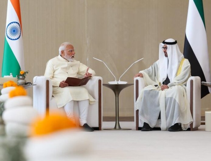 प्रधानमंत्री मोदी की यूएई यात्रा: ऊर्जा, रक्षा और एआई में भारत-यूएई समझौतों की विस्तार से चर्चा
