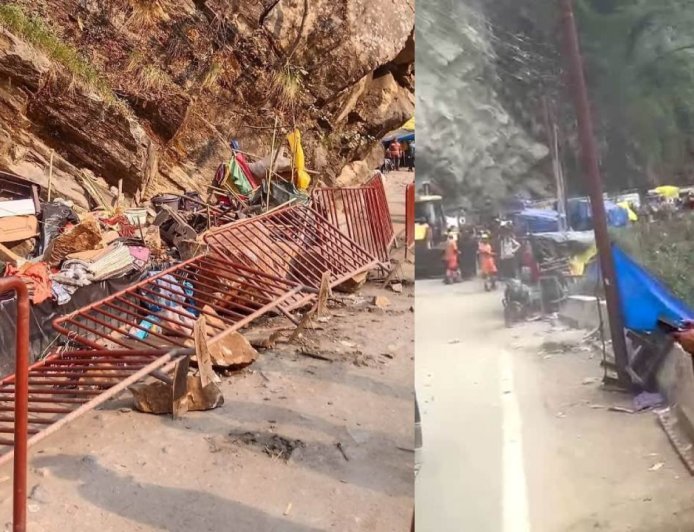 केदारनाथ यात्रा पर गिरा बोल्डर, एक युवक की मौत, दूसरा घायल - यात्रा का मार्ग सामान्य