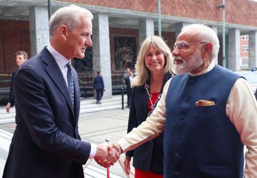भारत-नॉर्वे आर्थिक साझेदारी: ओस्लो में पीएम मोदी ने रखा 100 अरब डॉलर का लक्ष्य