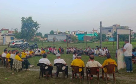 बिंदुखत्ता: राजस्व गांव के लिए संघर्ष में नई ऊर्जा, वन अधिकार संगठन की चाय पर चर्चा