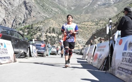 ‘नीति एक्सट्रीम अल्ट्रा रन’ से सीमांत क्षेत्रों में नया विकास और आत्मविश्वास