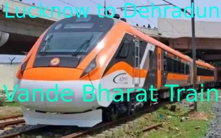 देहरादून-लखनऊ वंदे भारत एक्सप्रेस को मिला नया स्टॉपेज: शाहजहांपुर में होगा रुकाव