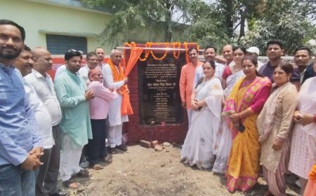 लालकुआं विधायक डॉ. बिष्ट ने तीन सड़कों का किया शिलान्यास, क्षेत्र की विकास यात्रा में महत्वपूर्ण कदम