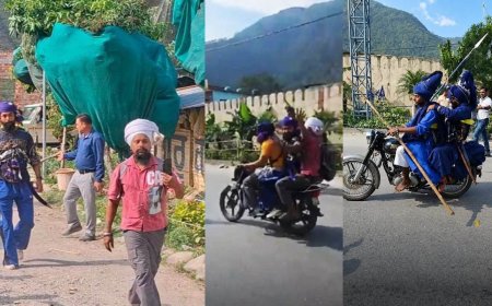 नगरासू गुरुद्वारा विवाद का अंत, निहंग सिख तीन दिन बाद पंजाब लौटे