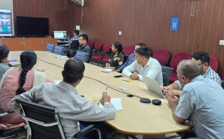 जिले में ई-ऑफिस प्रणाली की प्रभावी क्रियान्वयन हेतु प्रशिक्षण कार्यक्रम आयोजित