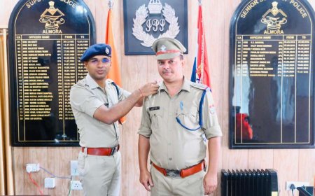 राजीव उप्रेती का निरीक्षक पद पर प्रमोशन, पुरस्कृत हुए मेहनत के लिए