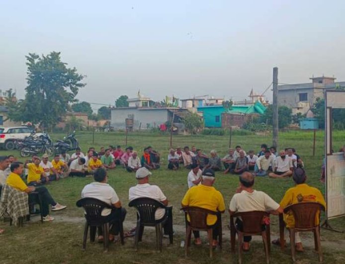 बिंदुखत्ता: राजस्व गांव के लिए संघर्ष में नई ऊर्जा, वन अधिकार संगठन की चाय पर चर्चा