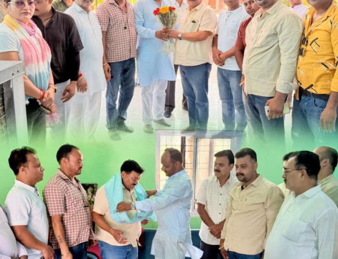 लालकुआं व्यापार मंडल की नई टीम का भव्य स्वागत, दीपेंद्र कोश्यारी ने दी शुभकामनाएं