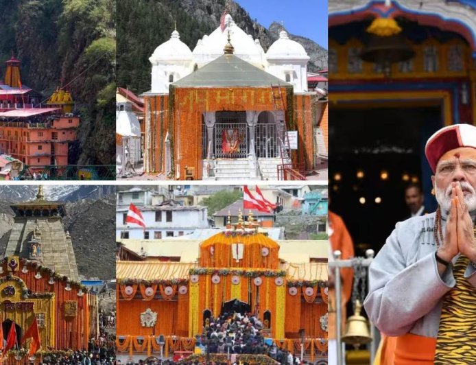 प्रधानमंत्री मोदी के दीर्घायु एवं सफल नेतृत्व हेतु चारधाम और प्रमुख मंदिरों में विशेष पूजा-अर्चना