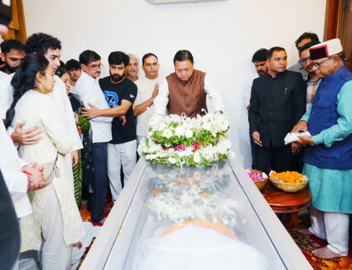 मुख्यमंत्री पुष्कर सिंह धामी ने दिवंगत निशानेबाज जसपाल राणा को श्रद्धांजलि अर्पित की
